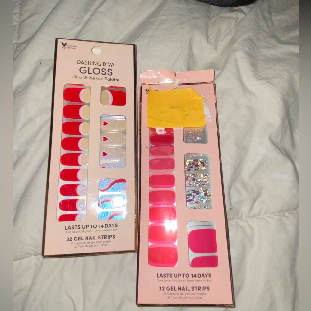 2 sets of Dashing Diva - Gel Nail Strips 32 ct